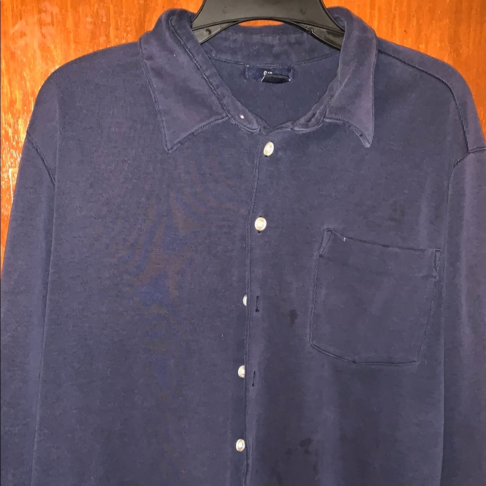 GAP Blue Casual Button Down Shirt